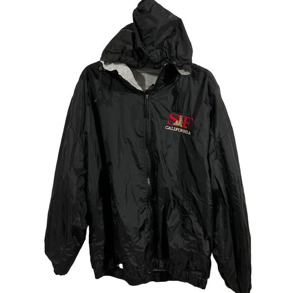 Vtg Ameritex Men’s Size XL San Francisco California Souvenir Jacket Windbreaker - Picture 1 of 7